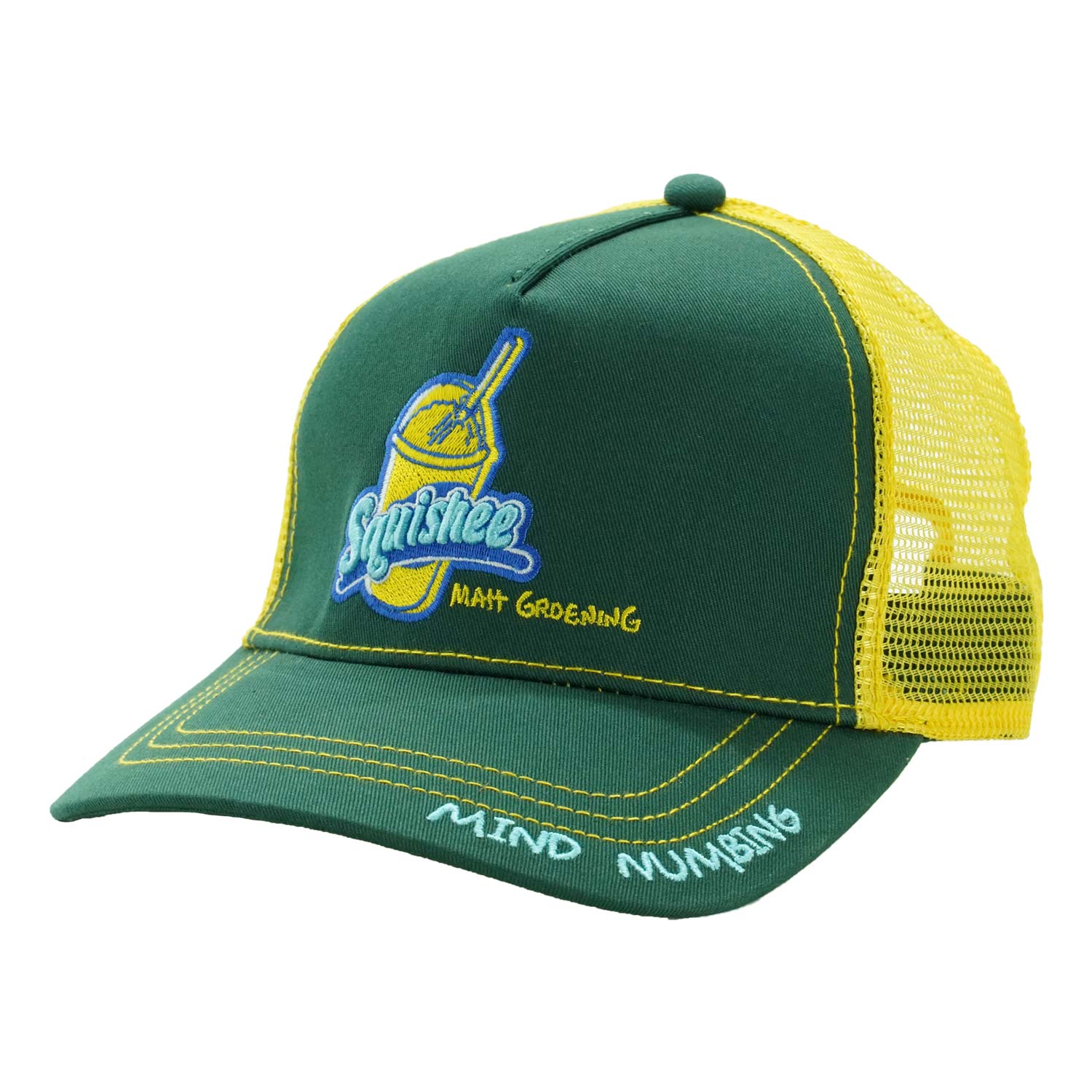 Simpsons Squishee Trucker Cap Front