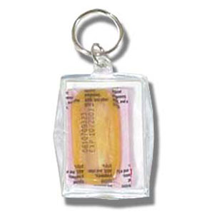 Woodstock 99 Come In Peace Plastic Key Chain Back