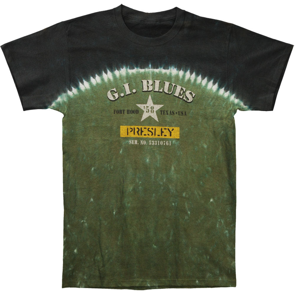 Elvis Presley GI Blues Tie Dye T-shirt Front