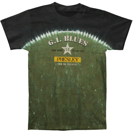 Elvis Presley GI Blues Tie Dye T-shirt Front