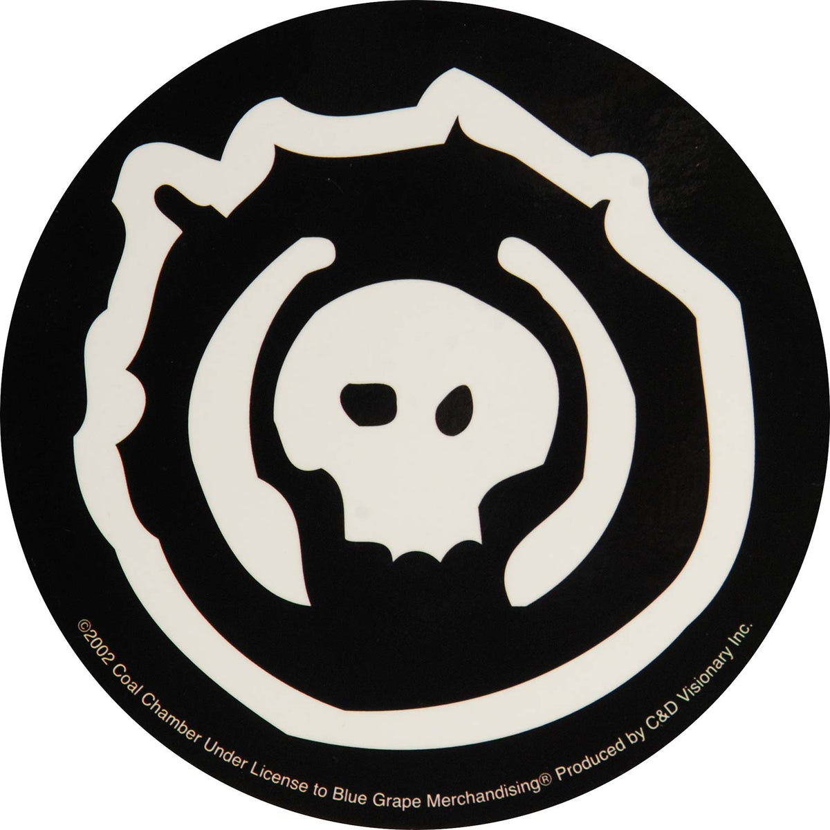 Coal Chamber Skull Sticker Front