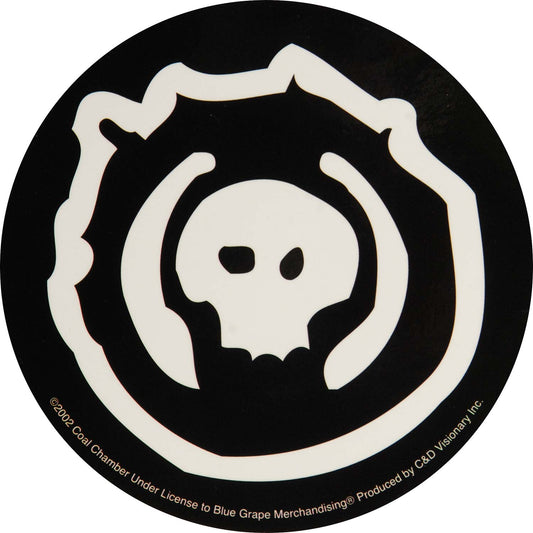 Coal Chamber Skull Sticker Front