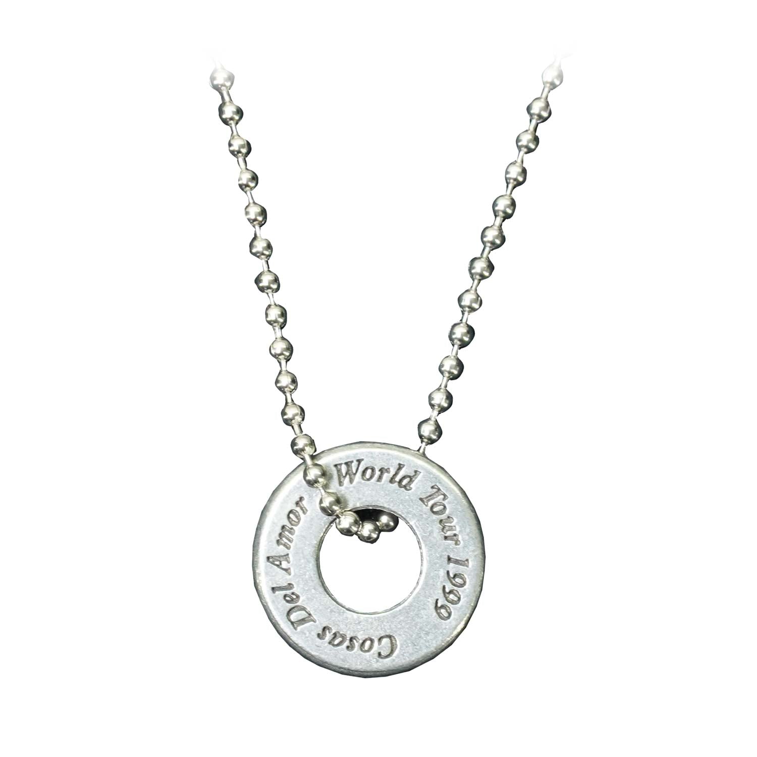 Enrique Iglesias Pendant Necklace Back