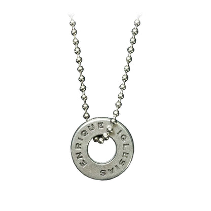 Enrique Iglesias Pendant Necklace Front