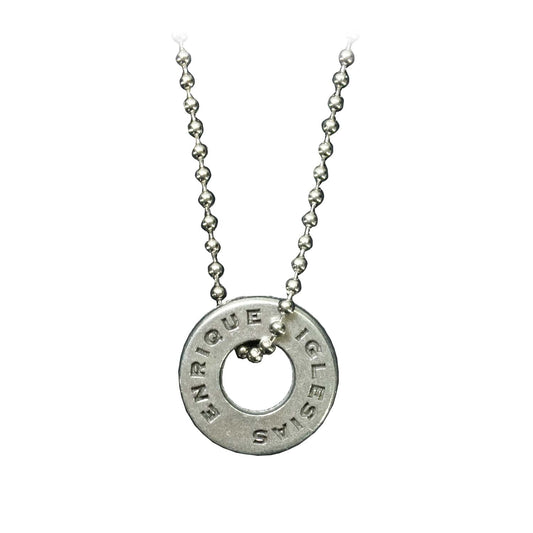 Enrique Iglesias Pendant Necklace Front