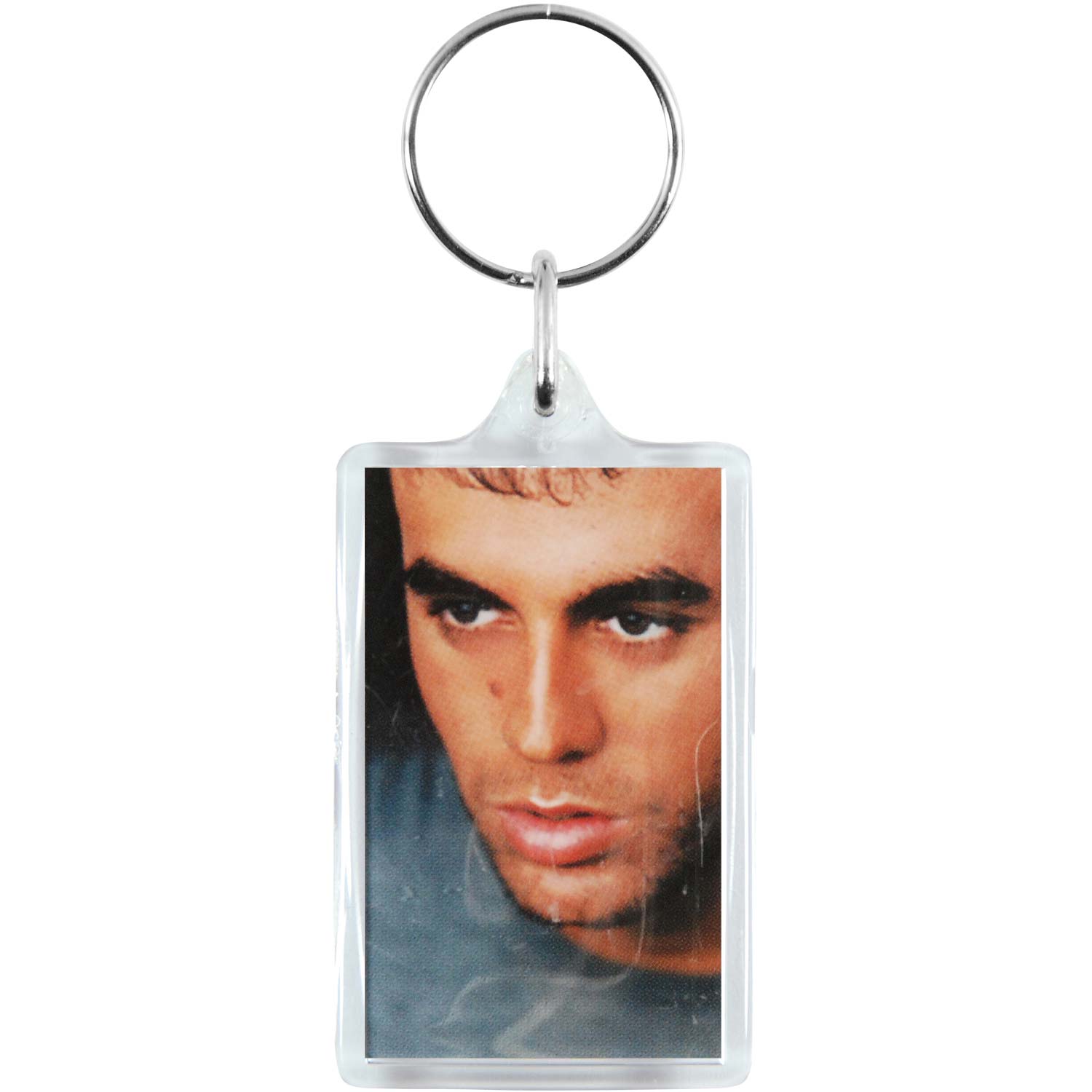 Closeup Photo Plastic Key Chain