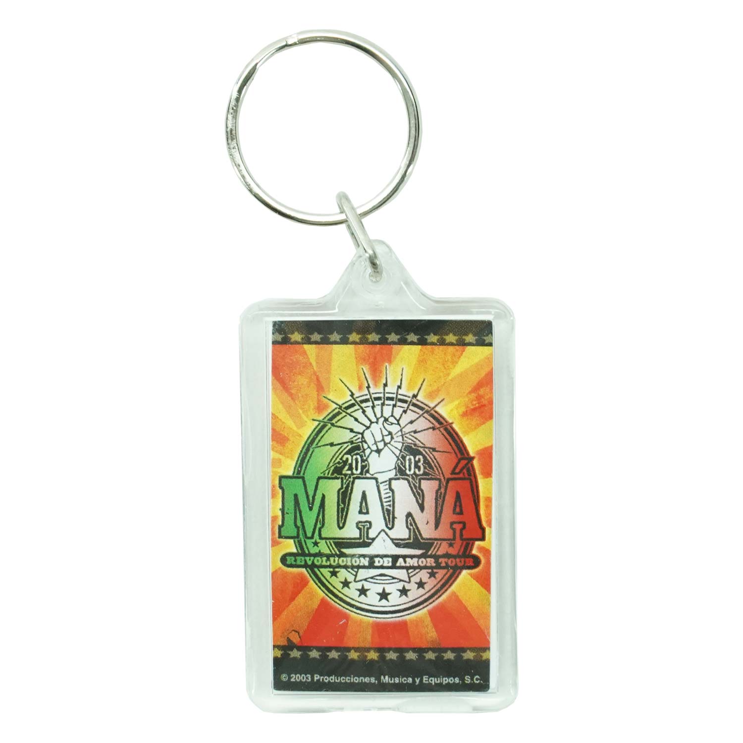Mana Revolucion Plastic Key Chain Front