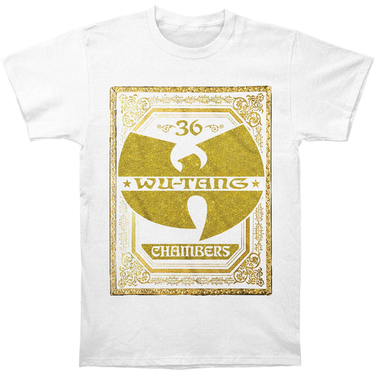 Wu Tang Clan Gold Chambers Logo T-shirt Front