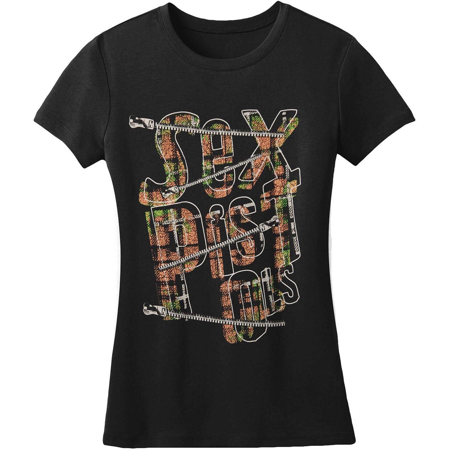 Plaid Zipper Junior Top