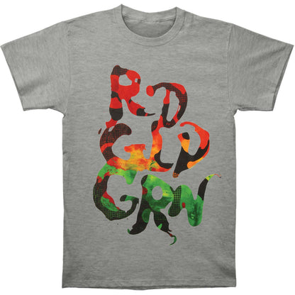 RDGLDGRN Snakelike Color Logo Slim Fit T-shirt Front