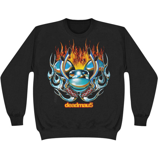 Deadmau5 Flames Sweatshirt Front