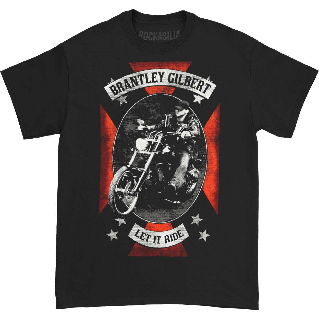 Brantley Gilbert Let It Ride T-shirt Front