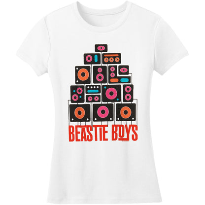 Beastie Boys Boom Boxes Jr T Tissue Junior Top Front