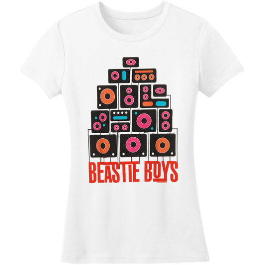 Beastie Boys Boom Boxes Jr T Tissue Junior Top Front