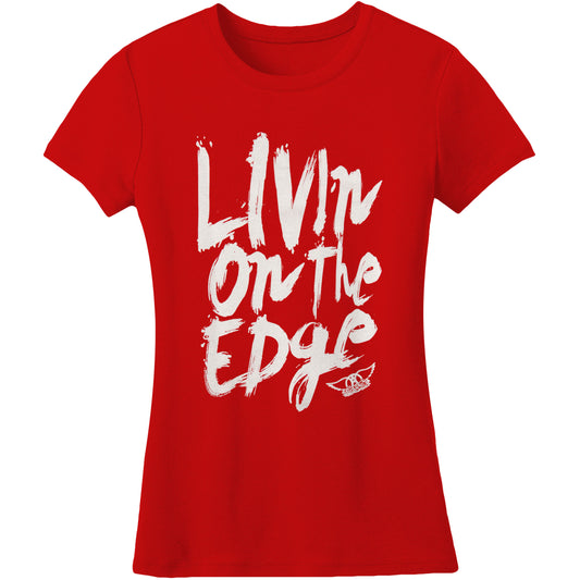 Aerosmith Livin On Edge Jr Tissue Junior Top Front