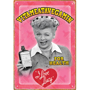 Vitamin Tin Concert Sign