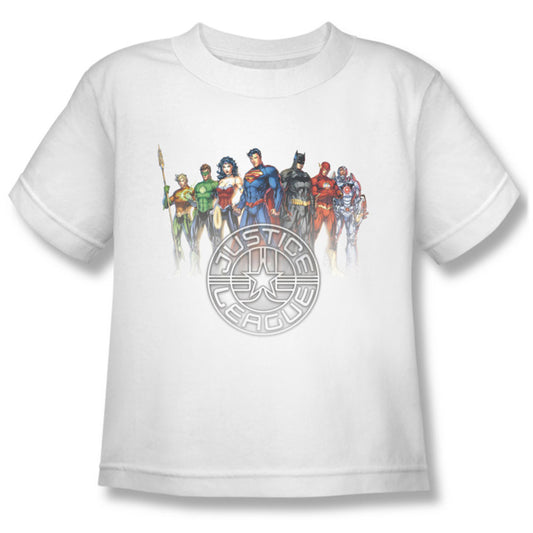 Justice League Of America Circle Crest Childrens T-shirt