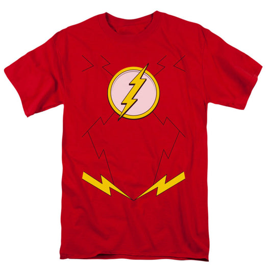 Justice League Of America New Flash Costume T-shirt Front
