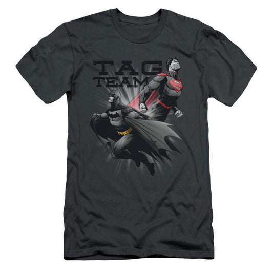 Justice League Of America Tag Team Slim Fit T-shirt