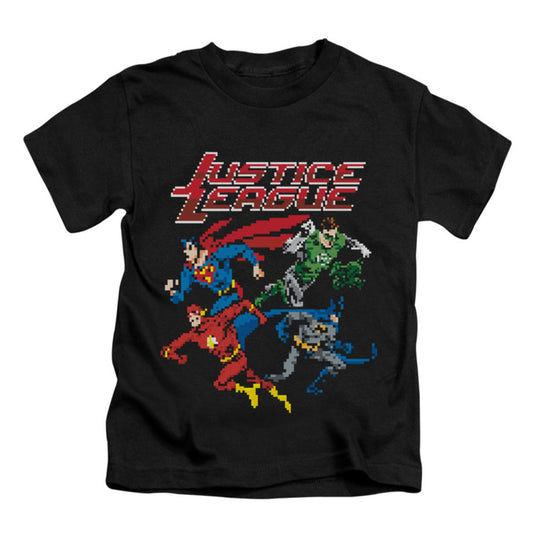 Justice League Of America Pixel League Childrens T-shirt