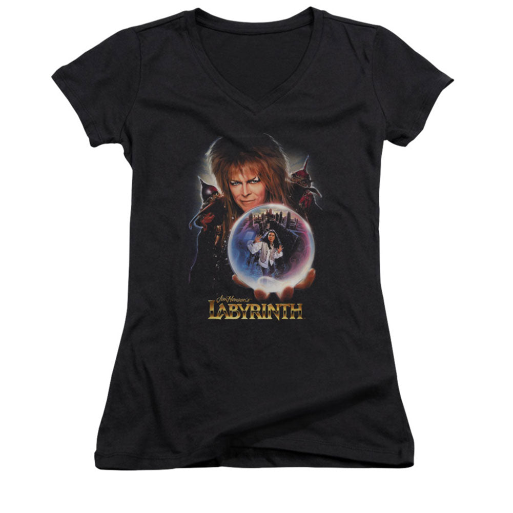 Labyrinth I Have A Gift Cap Sleeve Junior Top