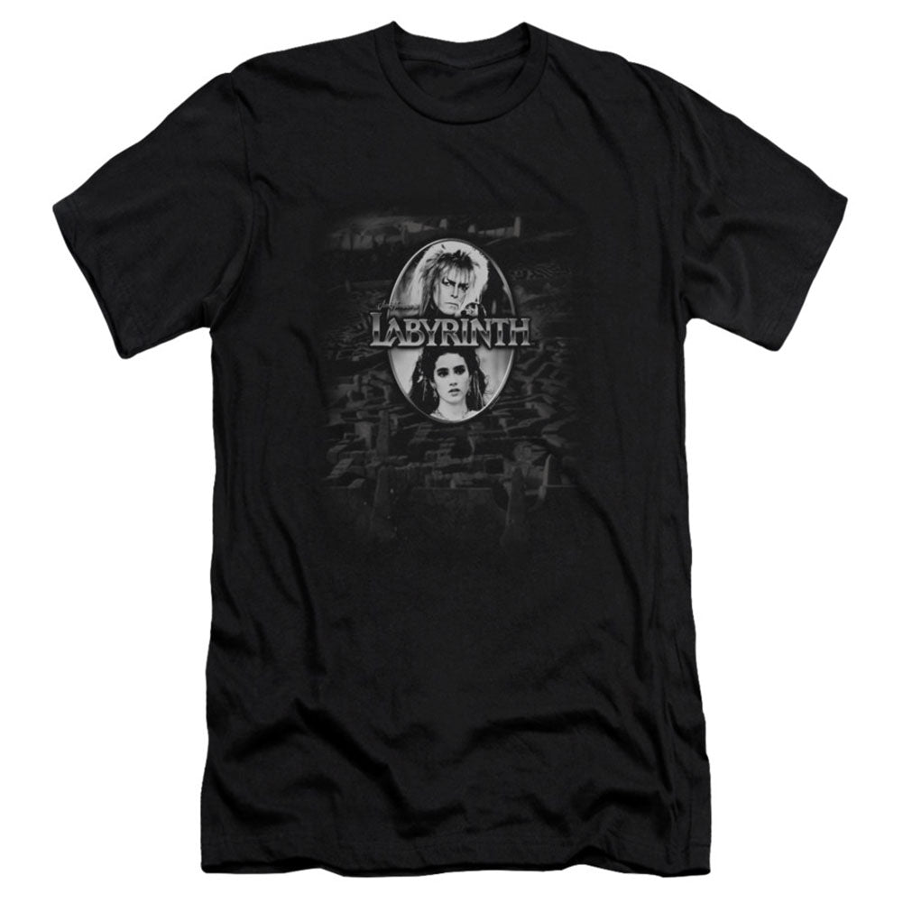 Labyrinth Maze Slim Fit T-shirt