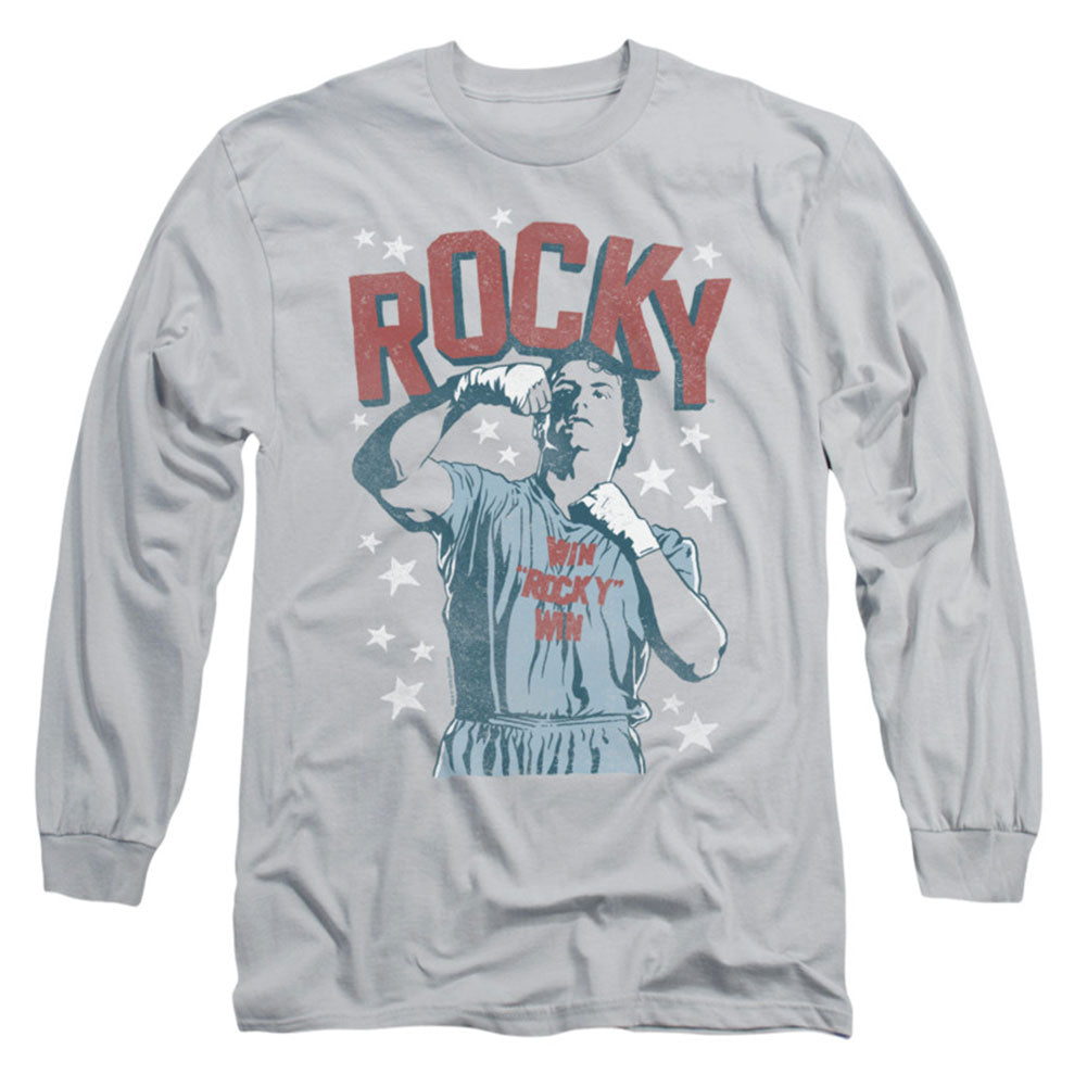 Rocky In Training Long Sleeve Front