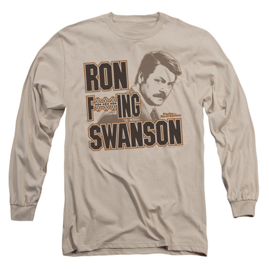Parks And Recreation Ron F***ing Swanson Long Sleeve