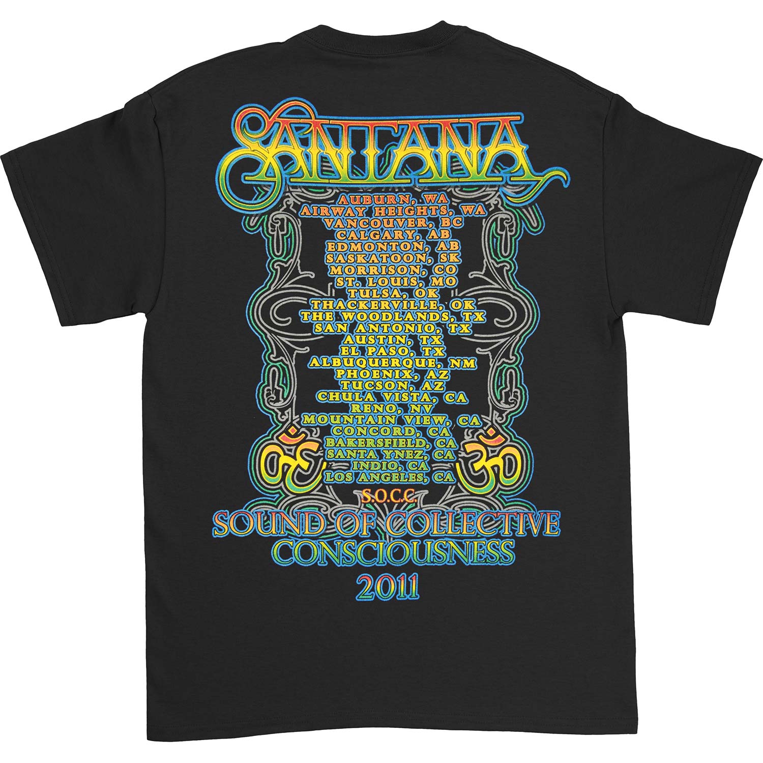 Santana T-shirt Back
