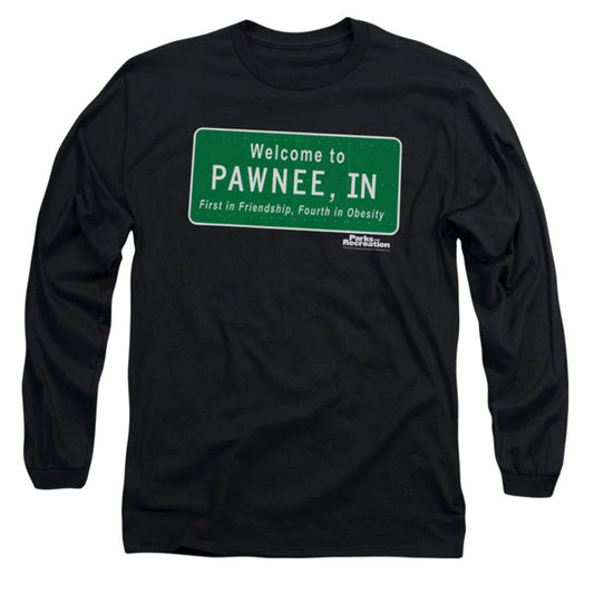 Parks And Recreation Pawnee Sign Long Sleeve