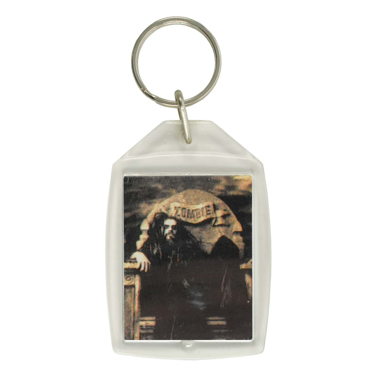 Rob Zombie Plastic Key Chain Front