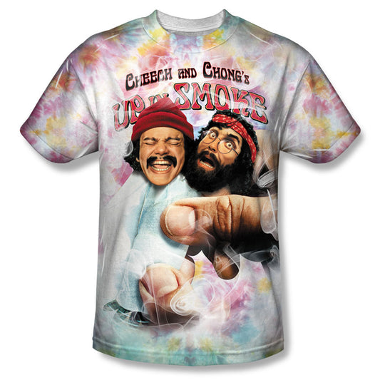 Cheech & Chong Fried Tie Dyed Sublimation T-shirt