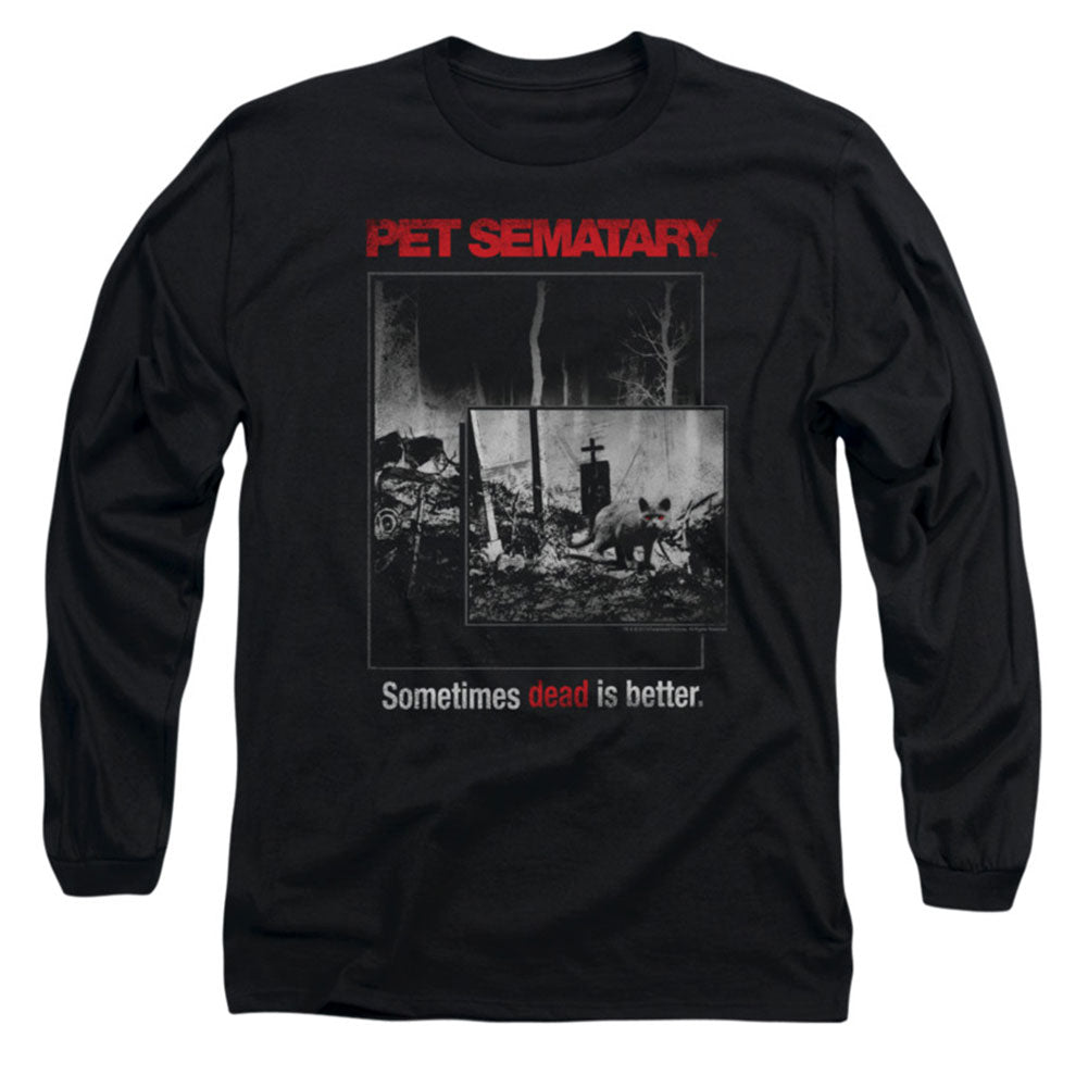 Pet Sematary Cat Poster Long Sleeve