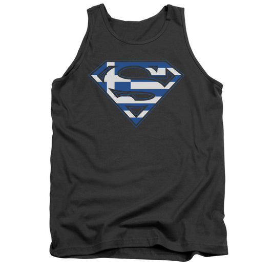 Superman Greek Shield Mens Tank
