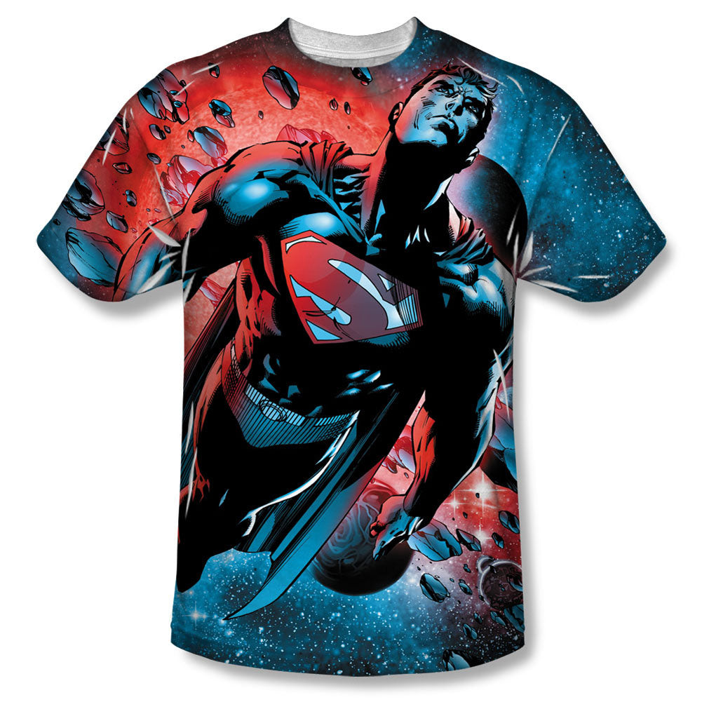 Superman Red Sun Sublimation T-shirt