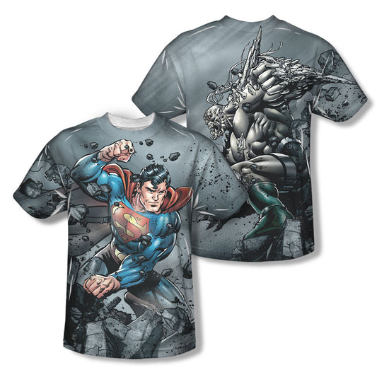 Superman Superman Vs Doomsday Sublimation T-shirt