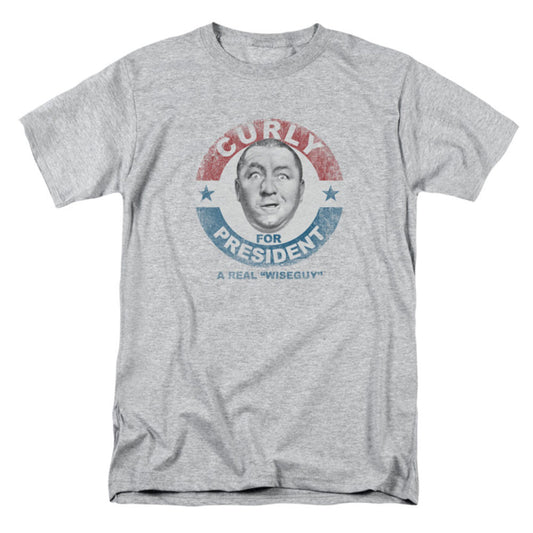 Three Stooges Curly For President T-shirt