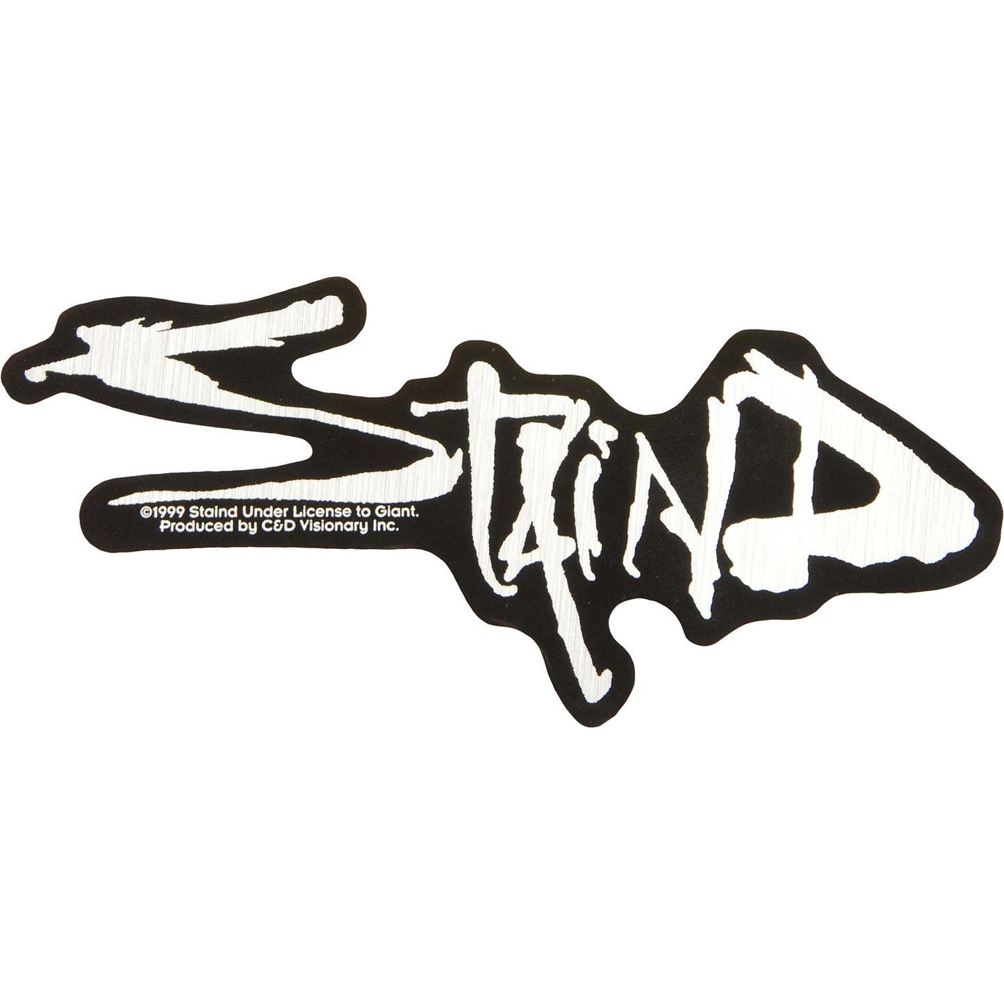 Chrome Logo( 6" x 2.5" ) Sticker