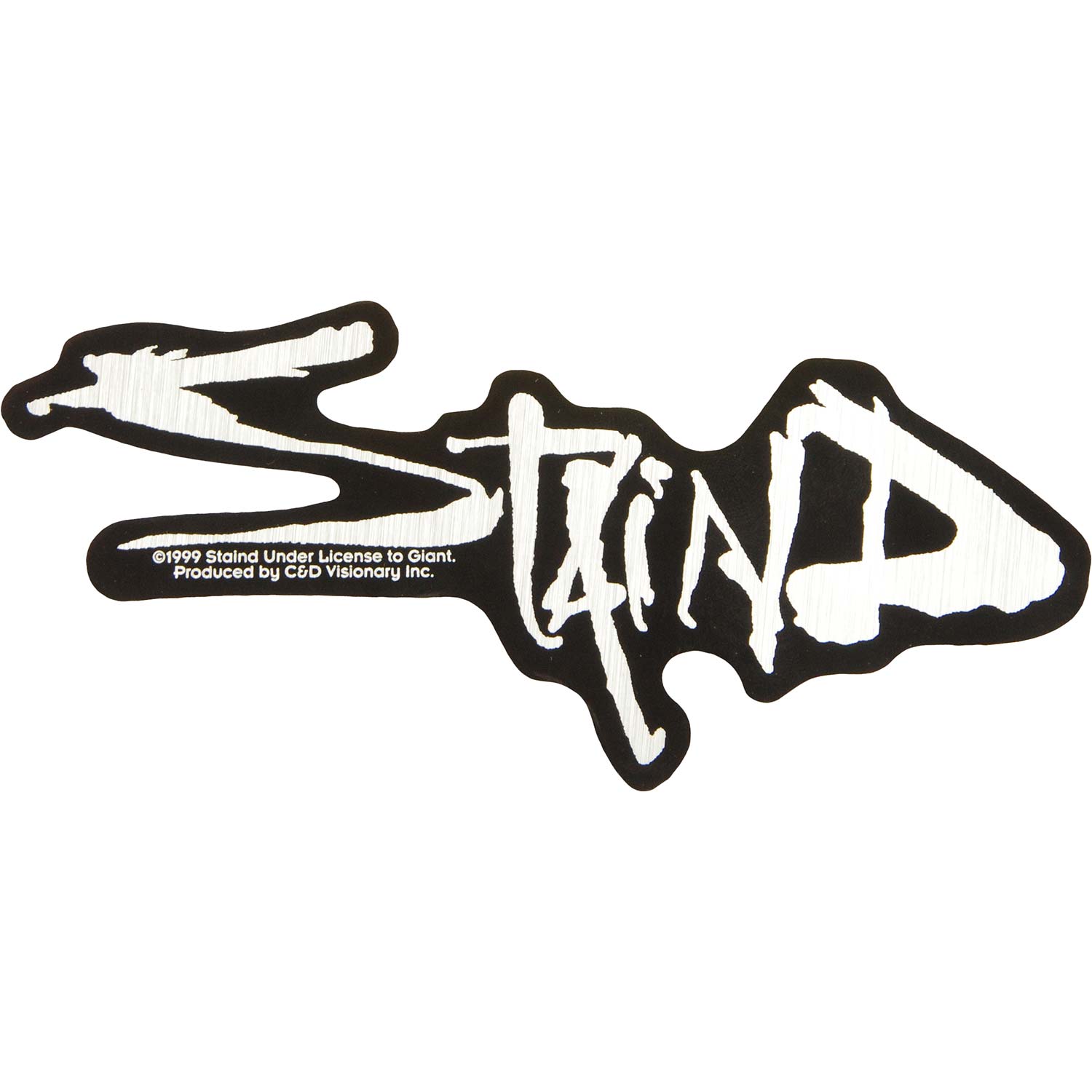 Chrome Logo( 6" x 2.5" ) Sticker