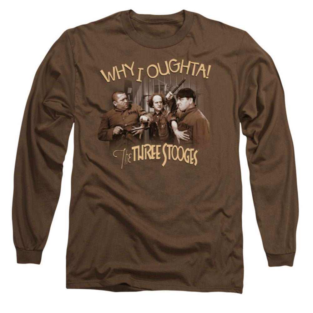 Three Stooges Why I Oughta Long Sleeve