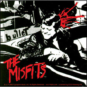 Misfits Bullet Sticker Front