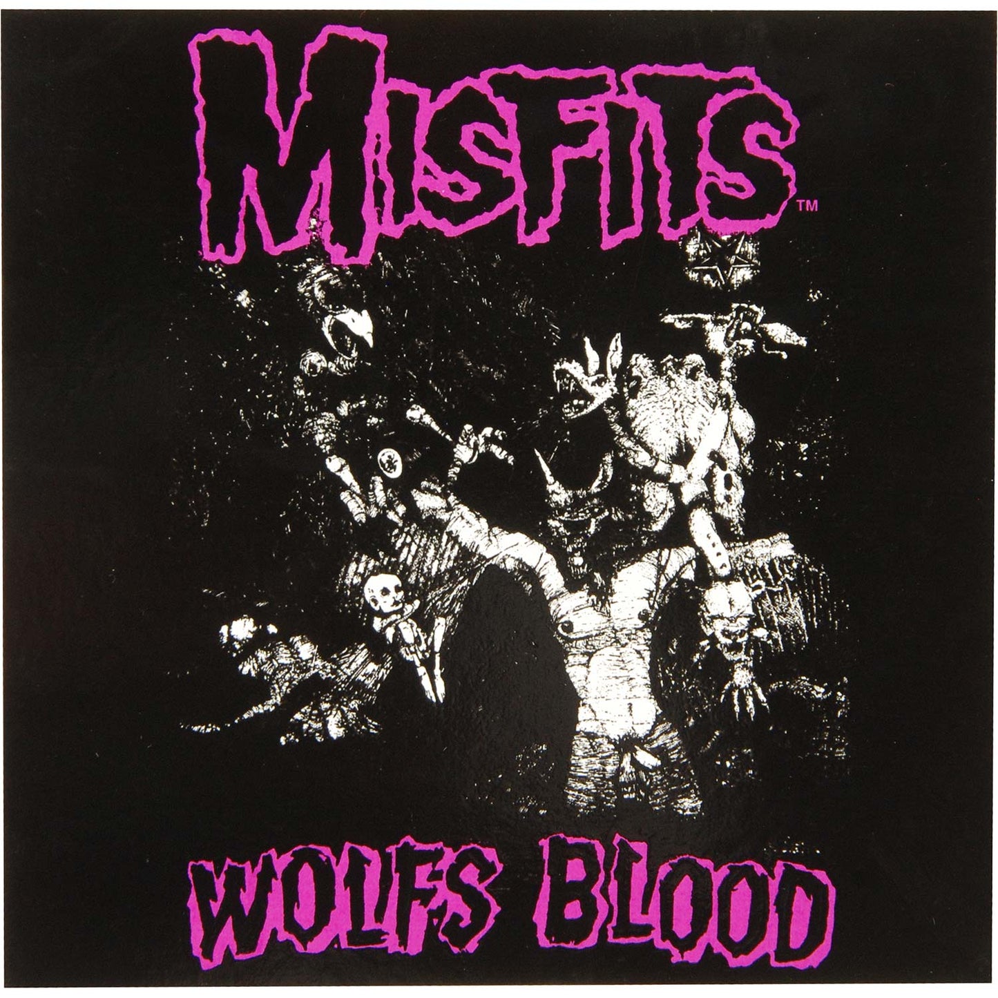 Misfits Wolf's Blood Sticker Front