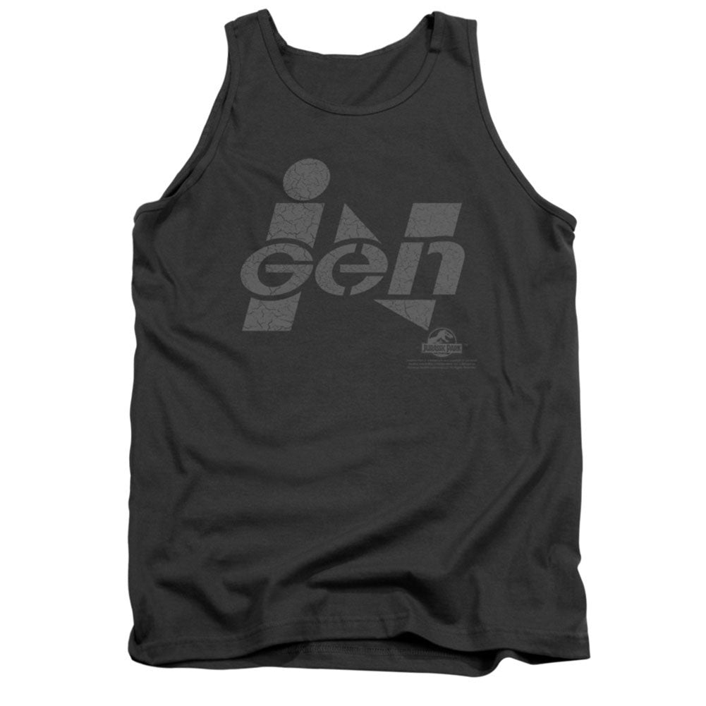 Jurassic Park Ingen Logo Mens Tank