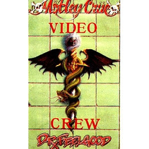 Motley Crue Laminated Backstage Pass Front