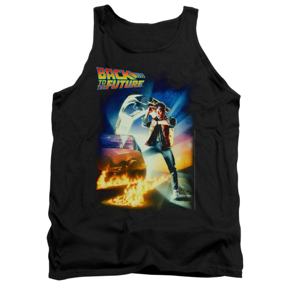 Back To The Future Poster Mens Tank
