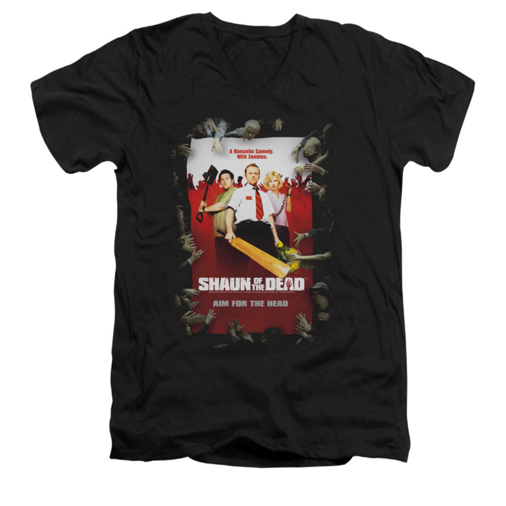 Shaun Of The Dead Poster Slim Fit T-shirt