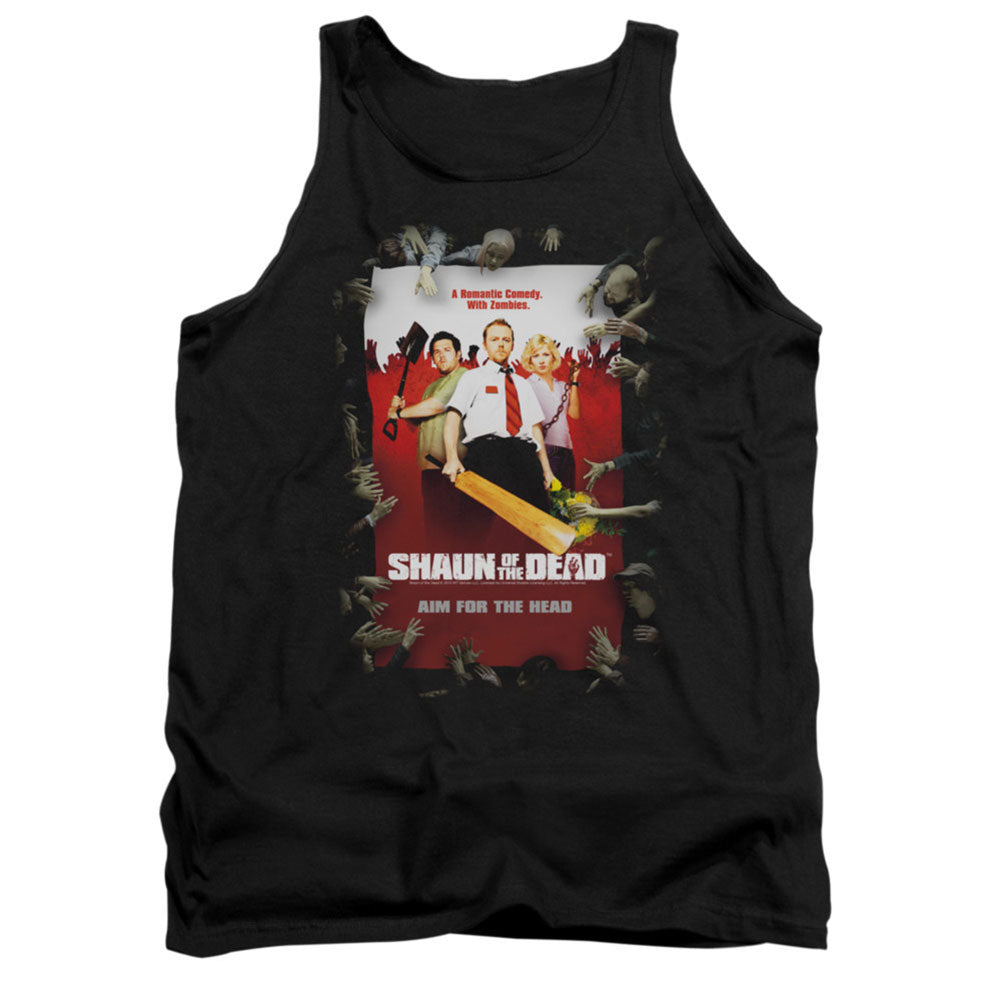 Shaun Of The Dead Poster Mens Tank