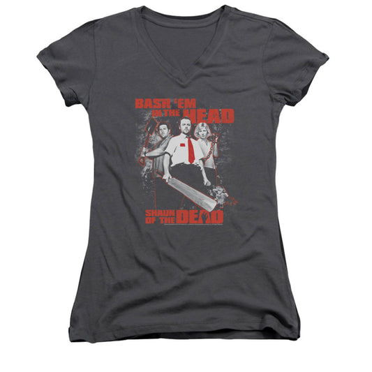 Shaun Of The Dead Bash Em Cap Sleeve Junior Top