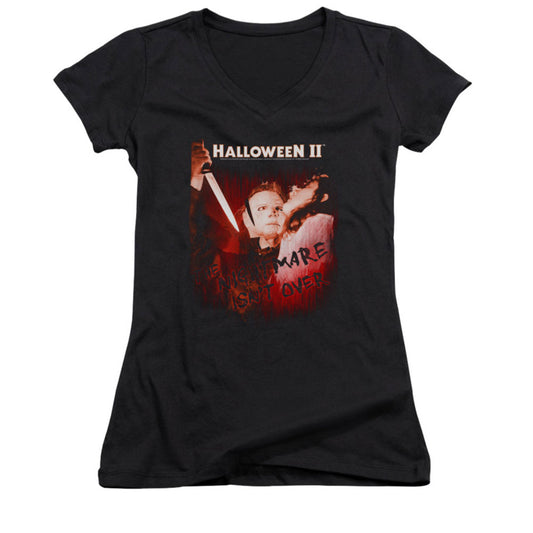 Halloween Nightmare Cap Sleeve Junior Top