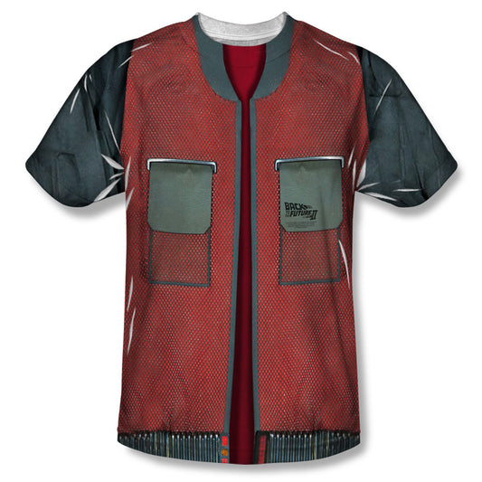Back To The Future Future Jacket Sublimation T-shirt
